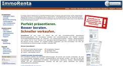 Desktop Screenshot of immorenta.info