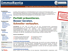 Tablet Screenshot of immorenta.info